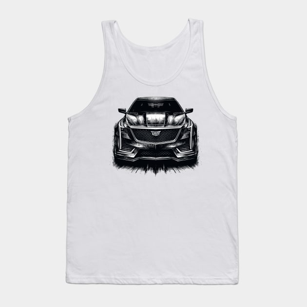 Cadillac CT6 Tank Top by Vehicles-Art